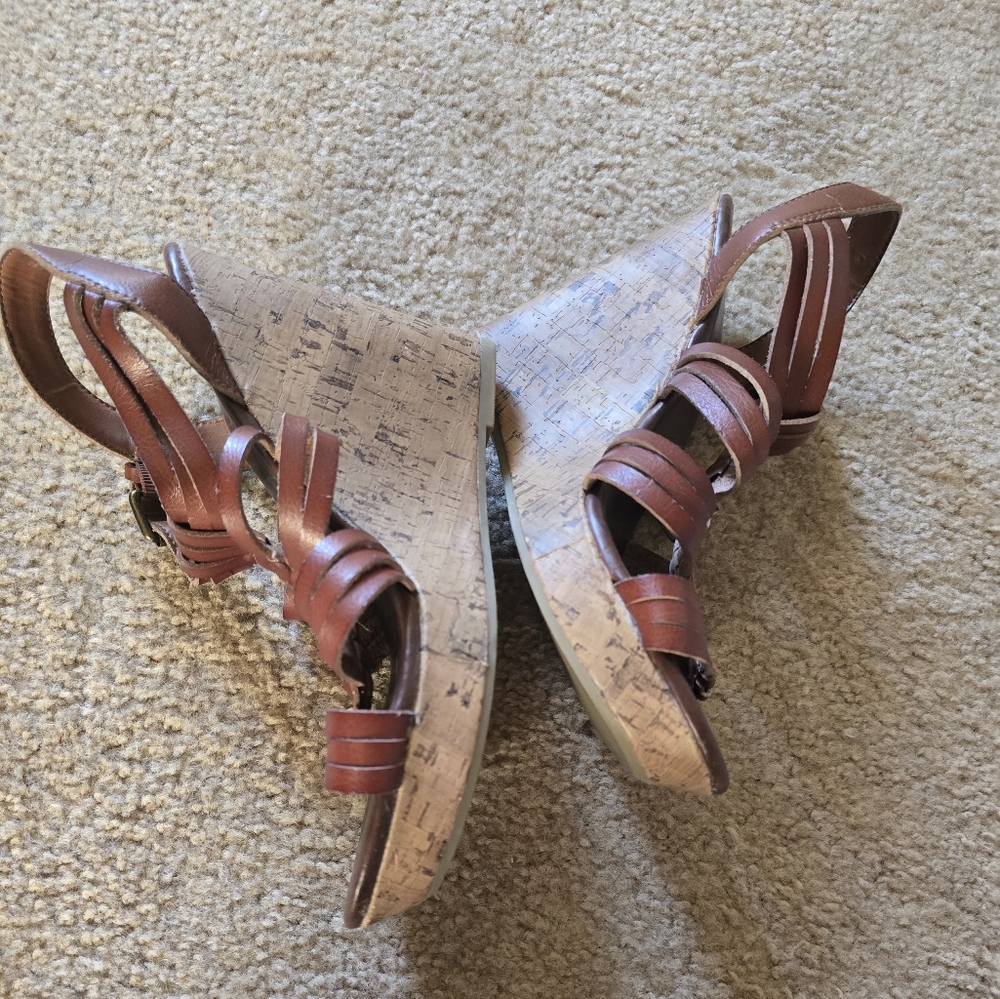 Mossimo Gladiator Wedge Sandals - Picture 7 of 8